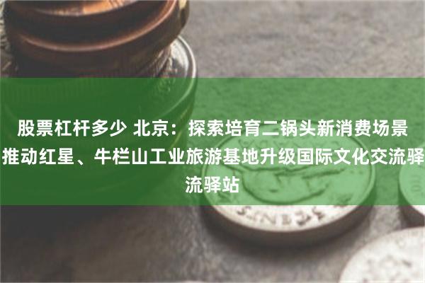股票杠杆多少 北京：探索培育二锅头新消费场景，推动红星、牛栏山工业旅游基地升级国际文化交流驿站